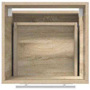 Badezimmermöbel Set Braun mit Schubladen
