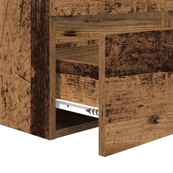vidaXL Meuble de salle de bain en bois recyclé 41 x 38,5 x 45 cm bois d'ingénierie