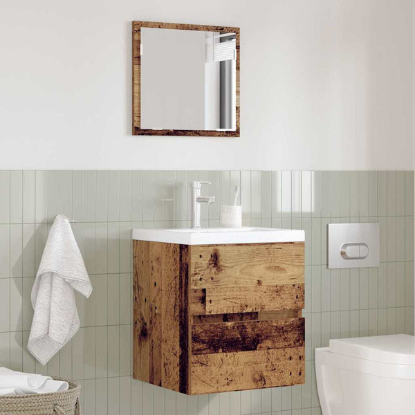 vidaXL Meuble de salle de bain en bois recyclé 41 x 38,5 x 45 cm bois d'ingénierie