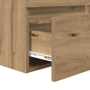 Badezimmerschrank Artisan Eiche mit Spiegel