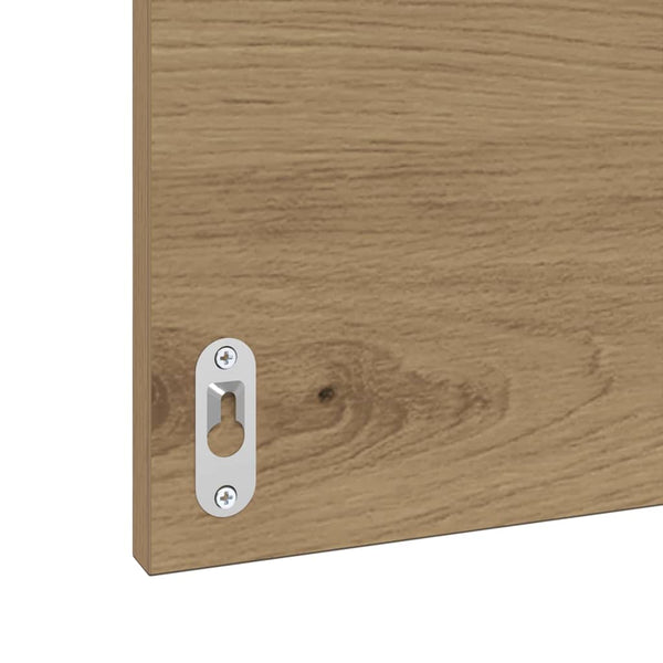 Badezimmerschrank Artisan Eiche mit Spiegel