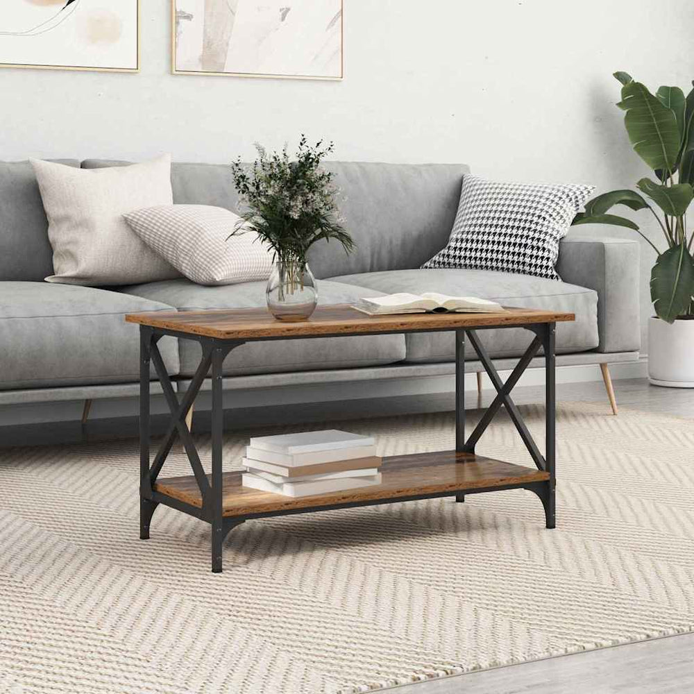 Couchtisch Altholz 80x45 cm