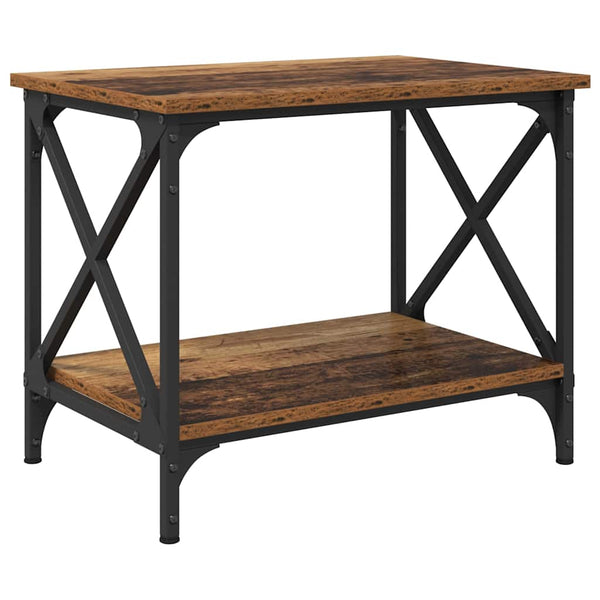 Beistelltisch Altholz 55x38x45 cm