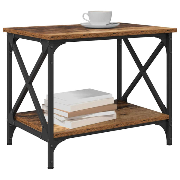 Beistelltisch Altholz 55x38x45 cm