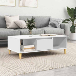 Couchtisch Weiß Holzwerkstoff 102x55 cm