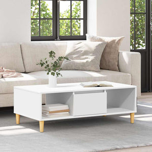 Couchtisch Weiß Holzwerkstoff 102x55 cm