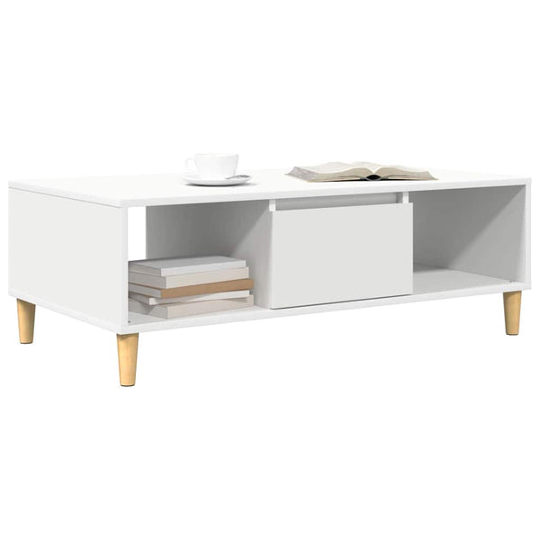 Couchtisch Weiß Holzwerkstoff 102x55 cm