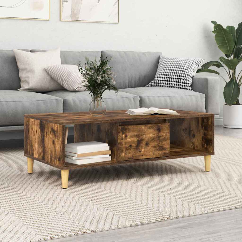 Couchtisch Geräucherte Eiche 102 cm