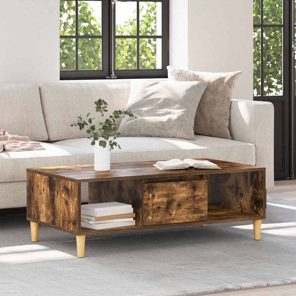 Couchtisch Geräucherte Eiche 102 cm