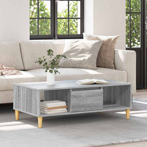 Couchtisch Sonoma Grau 102x55 cm