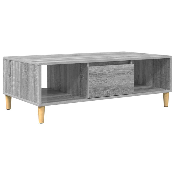 Couchtisch Sonoma Grau 102x55 cm