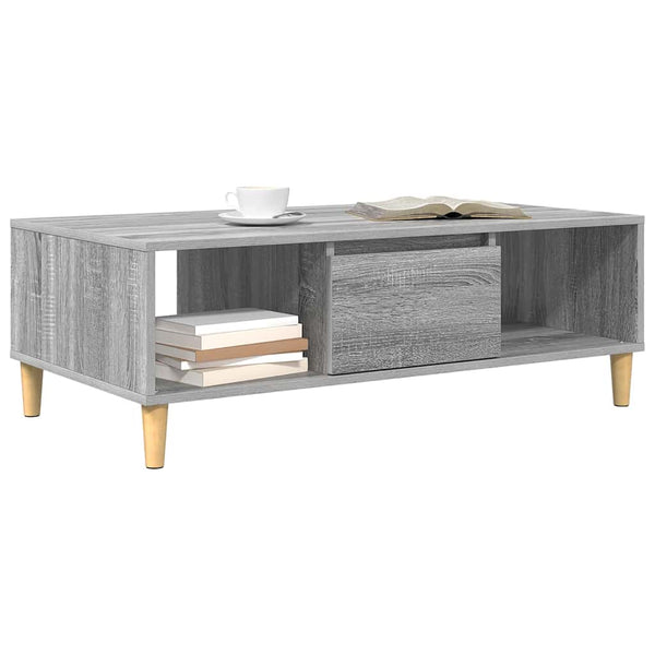 Couchtisch Sonoma Grau 102x55 cm