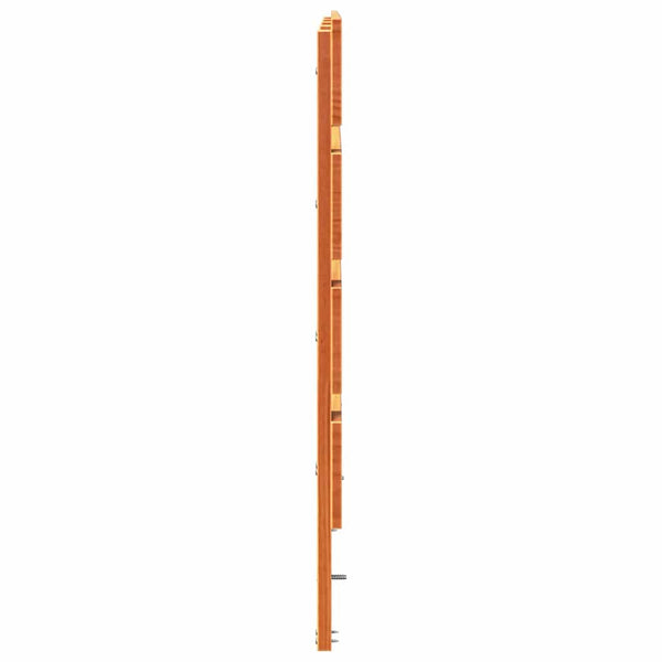 Kopfteil Wachsbraun 200,5cm Kiefer Massivholz
