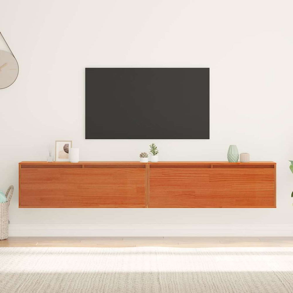 Wandschrank mit Regal aus Kiefernholz