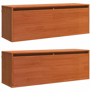 Wandschrank mit Regal aus Kiefernholz