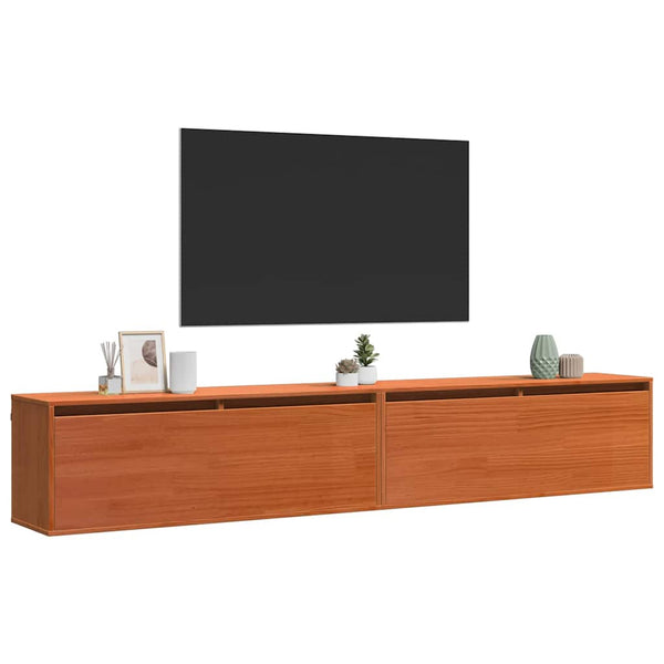 Wandschrank mit Regal aus Kiefernholz