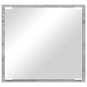 LED-Badezimmerspiegel Grau 40x37 cm