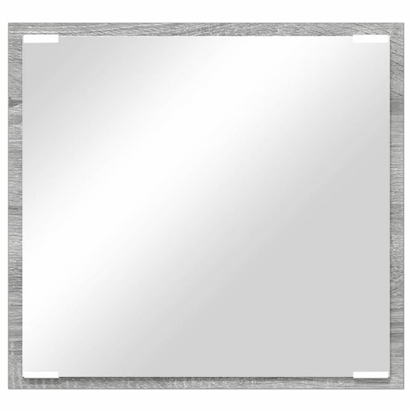 LED-Badezimmerspiegel Grau 40x37 cm