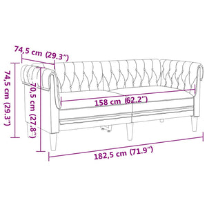 Hellgraue 2-teilige Wohnzimmer Couch