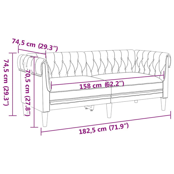 3-teilige Wohnzimmercouch, Hellgrau