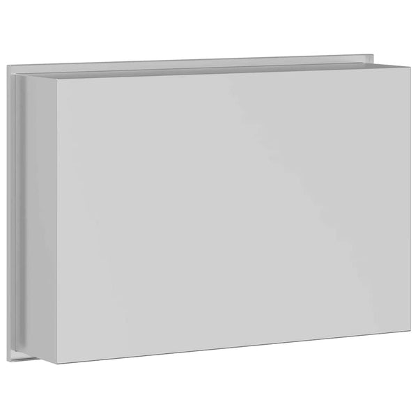 Edelstahl Duschnische Silber 45x30cm