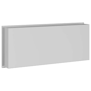 Edelstahl Duschnische Silber 75 cm