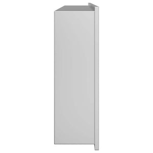 Edelstahl Duschnische Silber 75 cm