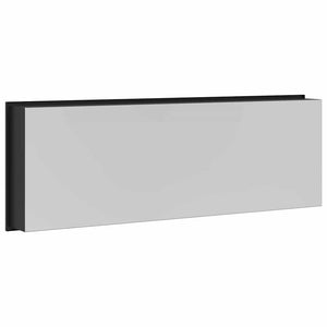 Schwarze Duschnische Edelstahl 90 cm