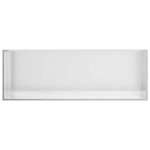 Edelstahl Duschnische Silber 90cm