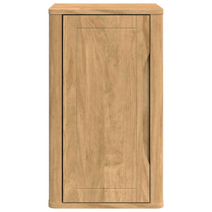 Badezimmer Wandschrank Kiefer Wachsbraun 35x60 cm