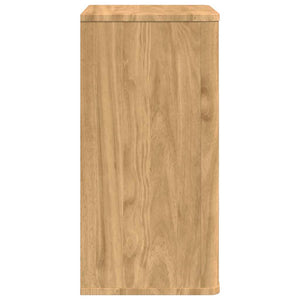 Badezimmer Wandschrank Kiefer Wachsbraun 35x60 cm