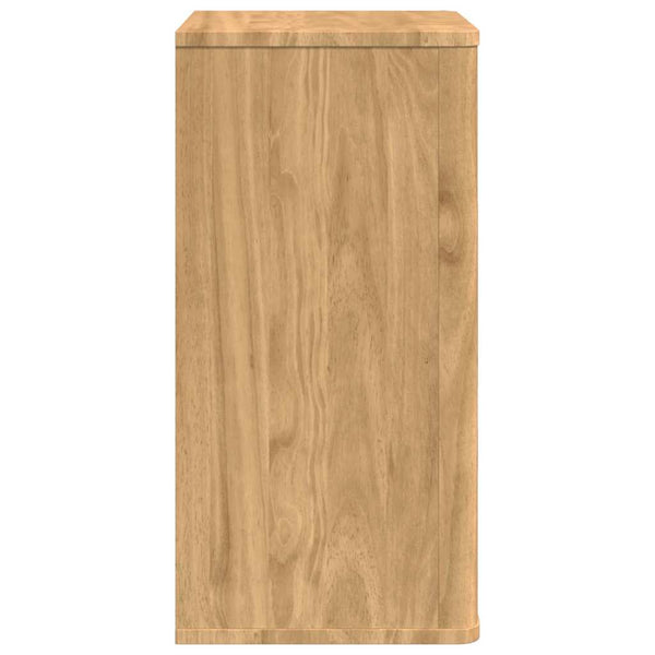 Badezimmer Wandschrank Kiefer Wachsbraun 35x60 cm