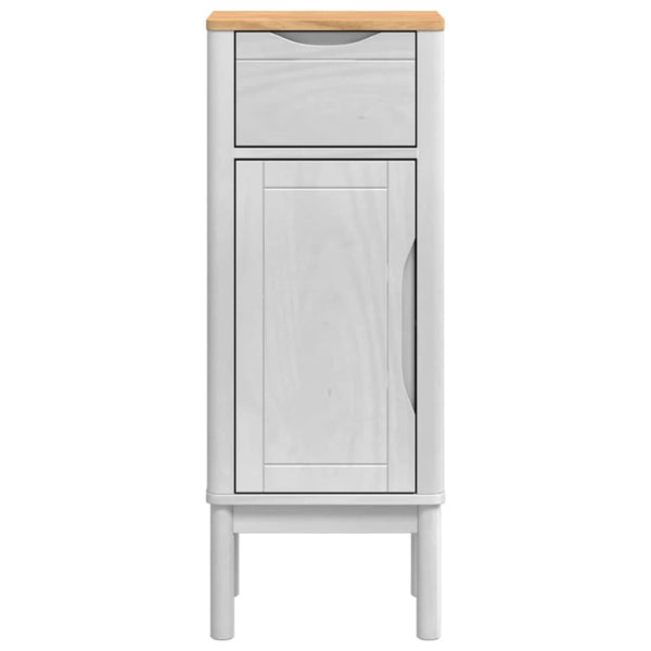 Weißer Badezimmerschrank Kiefer Massivholz