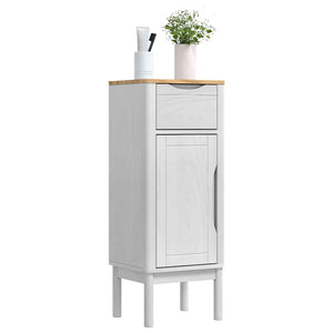 Weißer Badezimmerschrank Kiefer Massivholz