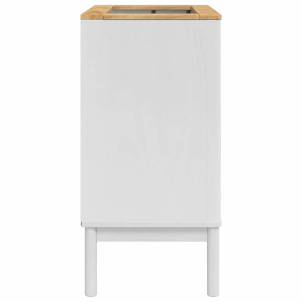 Waschbeckenschrank FLORO Weiß 60x40x80 cm
