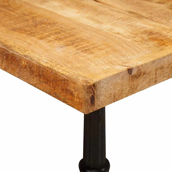 Bistrotisch Braun Mango Massivholz 50x50