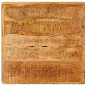 Bistrotisch Braun Mango Massivholz 50x50