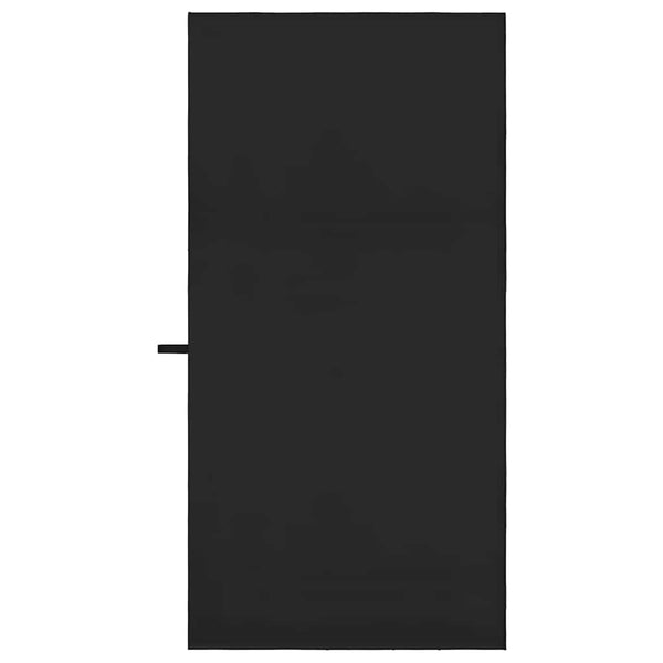 Sporthandtücher Schwarz 140x70 cm, 2er-Set