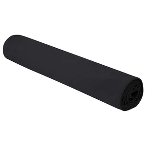 2er-Set Sporthandtücher Schwarz 200x100 cm