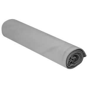 Sporthandtücher 2er-Set Dunkelgrau 100x50 cm