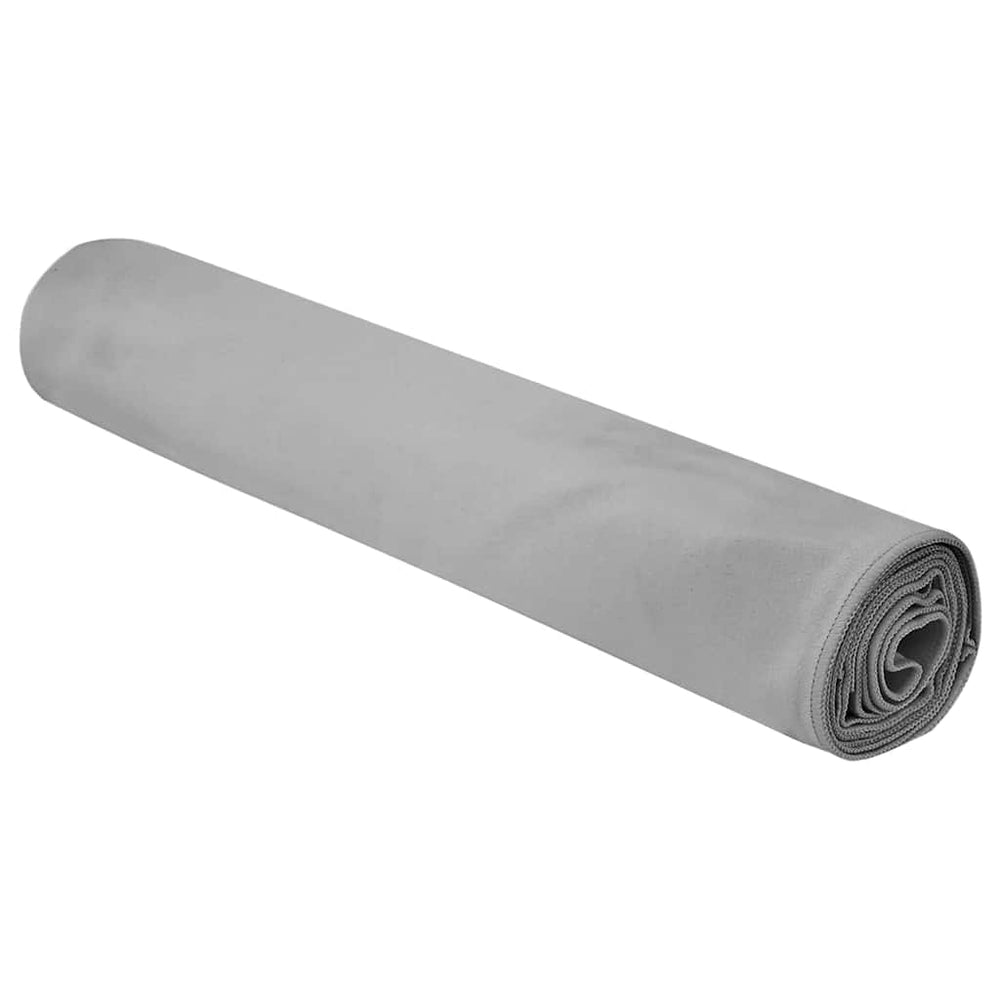 Sporthandtücher 2er-Set Dunkelgrau 90x180 cm