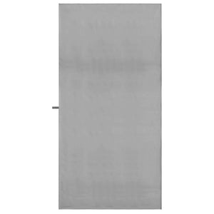 Sporthandtücher 2er-Set Dunkelgrau 90x180 cm