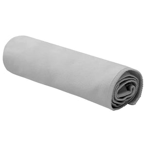 Sporthandtücher 2er-Set Grau 50x30cm