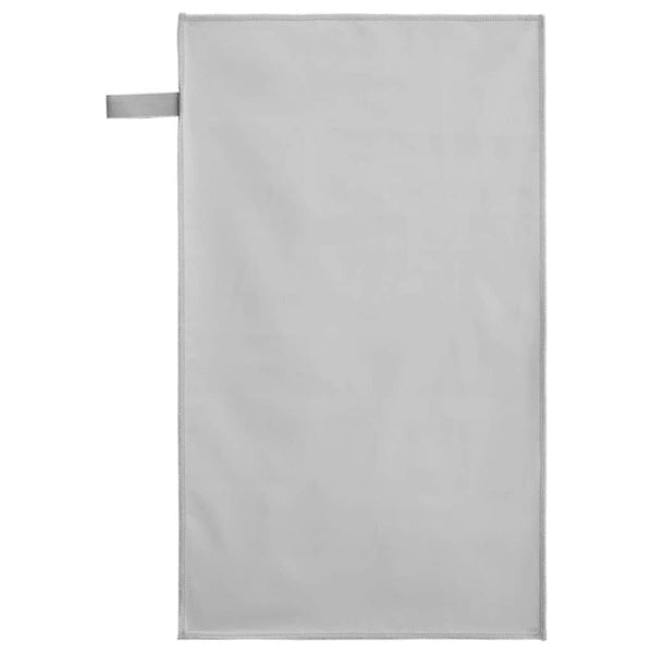 Sporthandtücher 2er-Set Grau 50x30cm