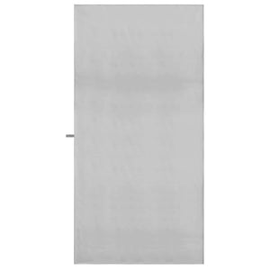 2er-Set Sporthandtücher Grau 180x90 cm