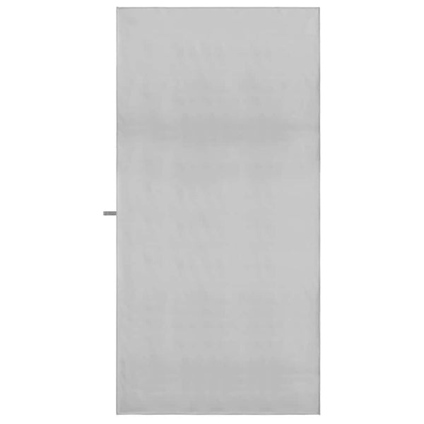 2er-Set Sporthandtücher Grau 180x90 cm