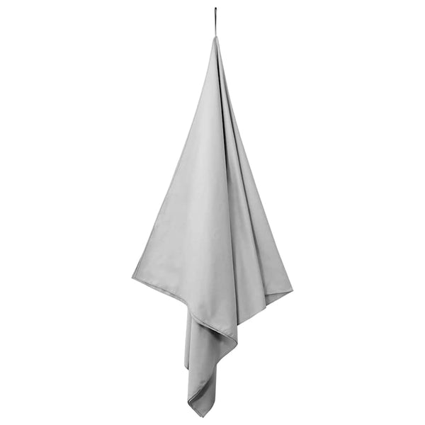 Sporthandtücher 2er-Set Grau 200x100 cm