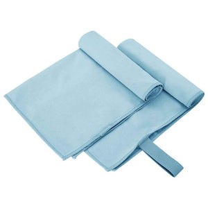 Sport Handtücher 2er-Set, Blau, 50x30cm