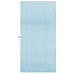 2er-Set blaue Sporthandtücher 180x90 cm