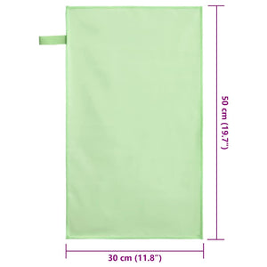 Sporthandtücher Grün 2er-Set, 50x30 cm